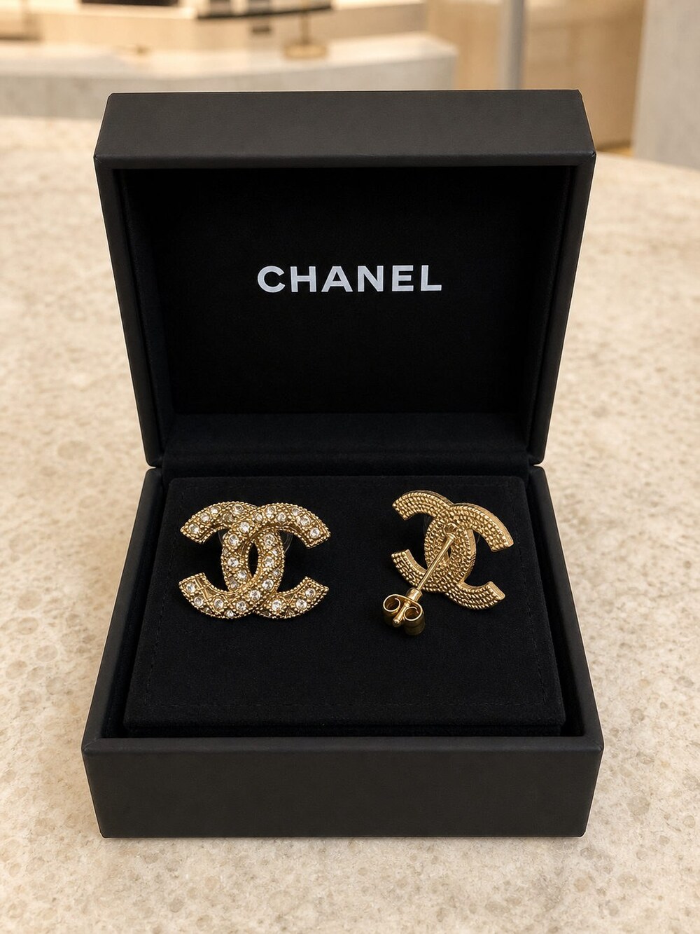 CHANEL Classic Parisian Earrings Style 14 | New with Box - Picture 5 of 9